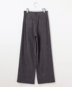 23区 【SLOW/一部店舗限定】ソフトコーデュロイ ワイドパンツ