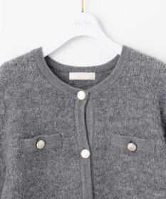 ANY SIS 【洗える】ブークレニット カーディガン