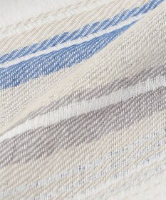 JOSEPH ABBOUD 【イタリア製】スラブボーダージャガード ストール