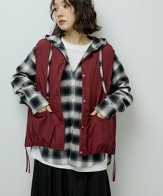 Green Parks サイドZIP中綿コクーンベスト