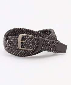 JOSEPH ABBOUD 【イタリア素材・ストレッチ・日本製】コットンメランジストレッチ ベルト