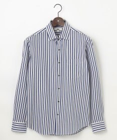 JOSEPH ABBOUD 【ストレッチ・イージーケア】ジャージーストライプシャツ