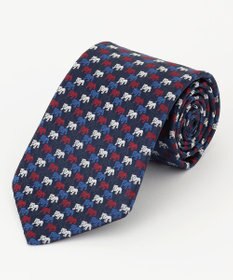 J.PRESS MEN 【J.PRESS HANDSOME DAN】モチーフ ネクタイ/ネイビー