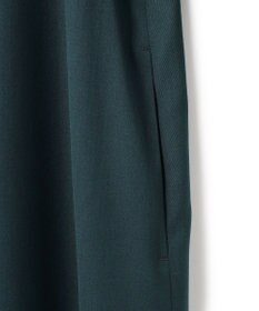 23区 L 【洗える】メリノウールサテン ワンピース