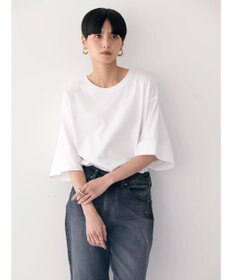 AMERICAN HOLIC 接触冷感ＳＺ５分袖カットプルオーバー