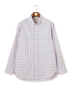 J.PRESS MEN 【SOMELOS / ソメロス】コットンオックス マルチチェックシャツ / B.D.