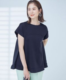 組曲 【WEB限定】コンシャスジャージー チュニックカットソー