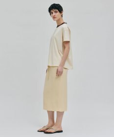 BEIGE， 【洗える】BRICKA / バイカラーTシャツ