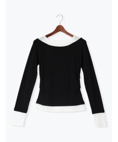 Te chichi レイヤードテレコトップス