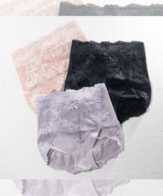 BRADELIS New York 【BRADELIS NewYork peace】おしりPラインレーシーショーツ23  深め 補正ショーツ