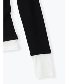 Te chichi レイヤードテレコトップス