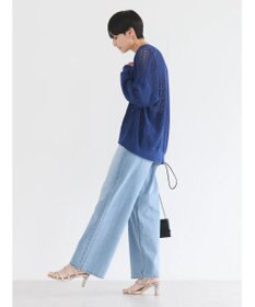 AMERICAN HOLIC ２ＷＡＹメッシュ編みニットカーディガン