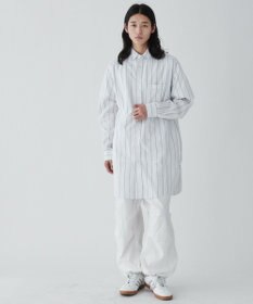 WEGO ストライプロングシャツ