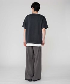 WEGO 【ユニセックス着用ITEM/MLサイズ展開】カラーステッチT（SS）