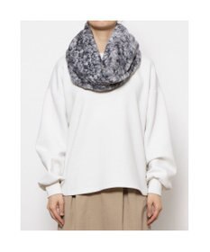 UNBILLION カシュネ cache nez / アニマル柄フェイクファースヌード