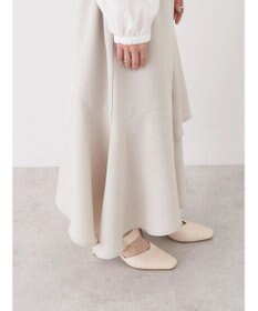 earth music&ecology アシンメトリーイレヘムスカート