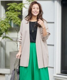 ANY L 【洗濯機可能・UVケア】ニットコーディガン