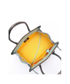 A.D.M.J. 【牛革】メタリックレザー/ヘリ巻きベルトトートM(Dカン+)