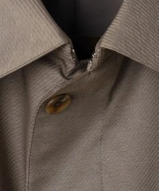 GOTAIRIKU 25年新作/3シーズン対応【防水/軽量/シワになりにくい】メランジカルゼ ステンカラーコート_無地