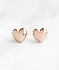 TOCCA 【八木アリサさん着用】【WEB限定】WITH HEART PIERCED EARRINGS K10 ピアス