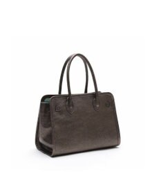 A.D.M.J. 【牛革】メタリックレザー/ヘリ巻きベルトトートM(Dカン+)