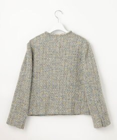 自由区 ラメノットファンシーツイード ジャケット