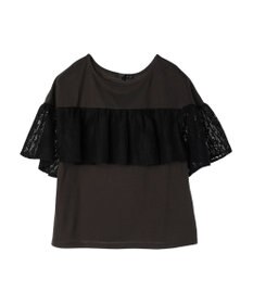 Green Parks ・ＳＵＧＡＲ　ＳＰＯＯＮ　レースフリルプルオーバー