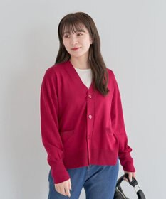 Green Parks 洗える　Ｖネックカーディガン