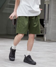 WEGO 【ユニセックス着用ITEM/ウエストゴム】リラックスイージーショーツ