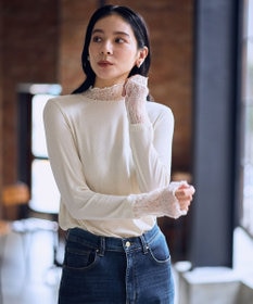 ANY 【新色追加】シアーコンビタートル エクリュレース