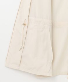 J.PRESS LADIES L 【洗える】80/1スパンタイプライター フーデッド アウター