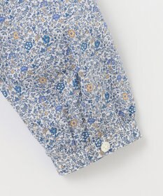 J.PRESS LADIES 【洗える】 LIBERTY Honeydew/Kate&Mil フリルネック ブラウス