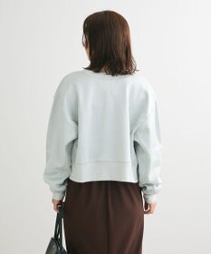 Green Parks サテンボンディングＺｉｐカーディガン