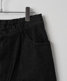 WEGO 【ウエストゴム/手洗い可】デニムバギーショーツ