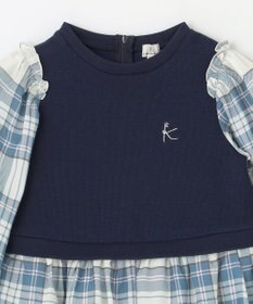 組曲 KIDS 【110-140㎝】ダブルフェイスドッキング ワンピース