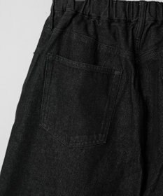 WEGO 【ウエストゴム/手洗い可】デニムバギーショーツ