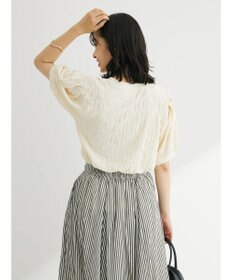 Green Parks 表面カットリブドッキングプルオーバー