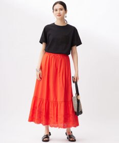 自由区 S 【カタログ掲載・洗える】クロッシェポケット Tシャツ