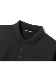 ZERO HALLIBURTON 【吸汗速乾・UVケア】鹿の子 ポロロングシャツ ZHG-A4A 1b 82851 ゴルフウェア