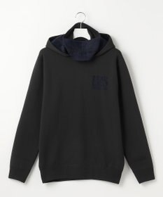 23区GOLF 【MEN】【ウォッシャブル】スヌード付き 裏モールパーカー ニット