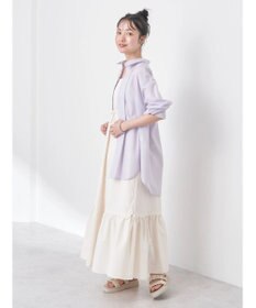 earth music&ecology ＴＲキュプラレギュラーシャツ