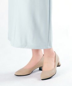 Dominic3 晴雨兼用 ポインテッド レザーパンプス