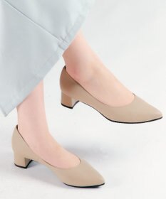 Dominic3 晴雨兼用 ポインテッド レザーパンプス