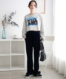 WEGO ヴィンテージライクショートスウェット