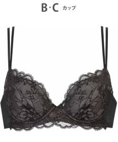 WACOAL ブラジャー ふっくらとした谷間をメイク 軽やかなつけごこち Gカップまで対応 大きいサイズ レディース BXC408 /ワコール