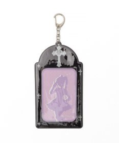 WEGO 【痛バ＆推し活グッズ】ラメクリアカラーモチーフカードホルダーキーホルダー