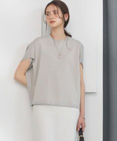 23区 【SLOW/一部店舗限定】ライトダンボール ドロストデザイン カットソー