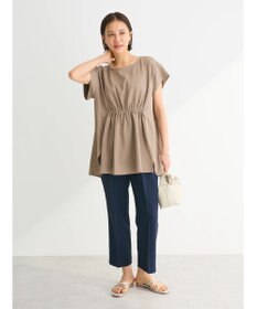 Green Parks 変形ストライプジャガードチュニック