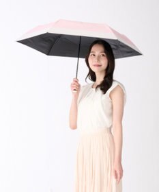 MOONBAT 【遮光100％/晴雨兼用】kowaza コワザ ライトウェイトカーボン ボーダー 折りたたみ傘 簡単に畳める傘 コンパクト 50cm