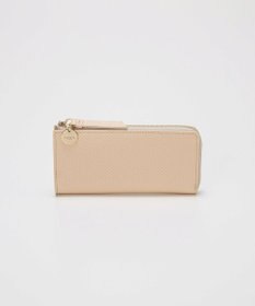 TOPKAPI 【TREASURE TOPKAPI】クロスエンボス レザー L字ファスナー 長財布